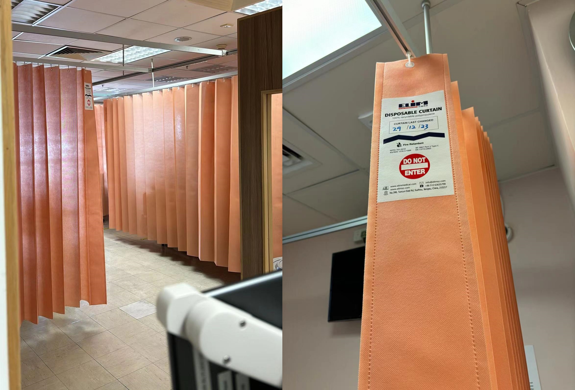 Éliminez les rideaux jetables: une réussite mondiale dans les soins de santé