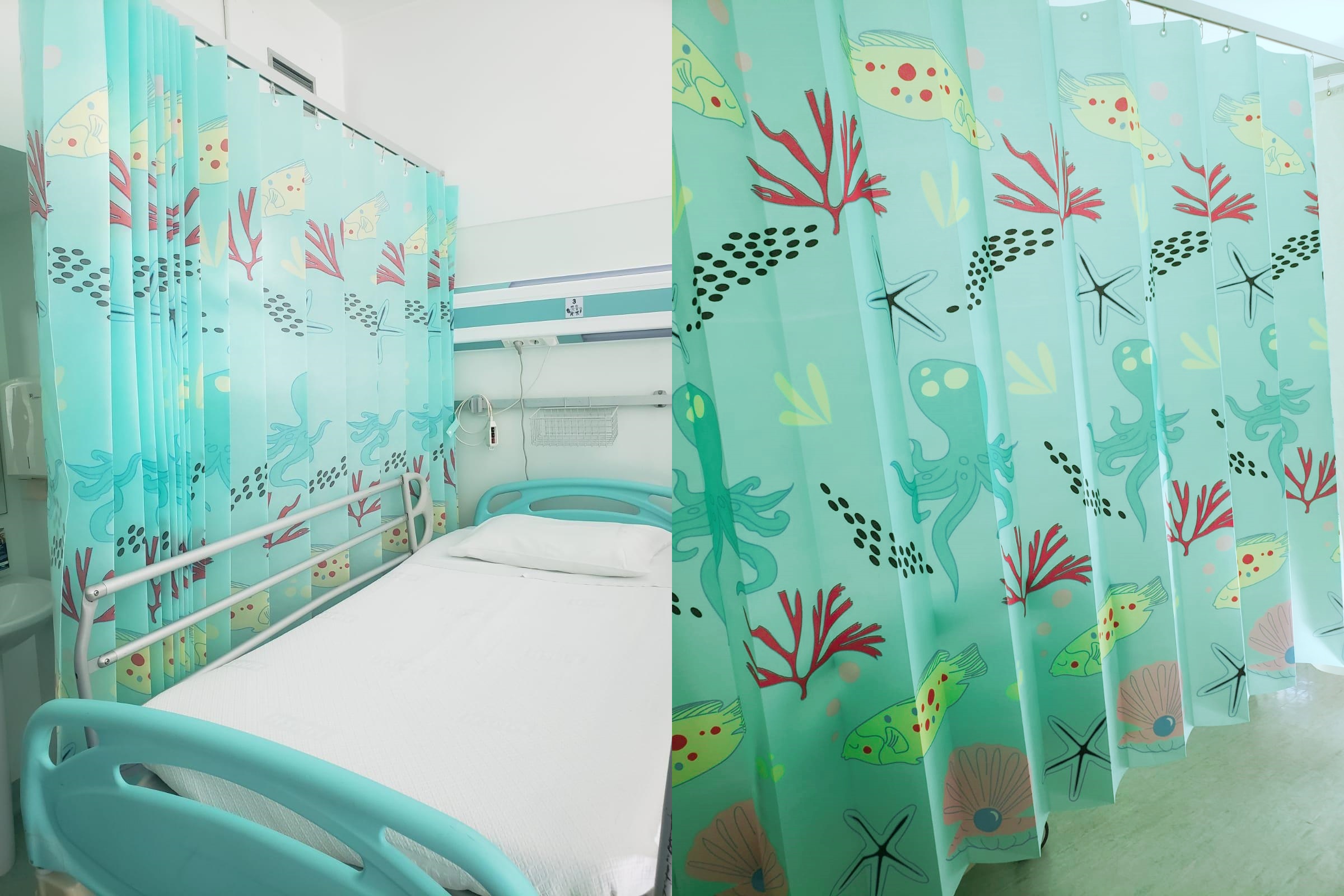 Elim reçoit des commentaires positifs de l'agent portugais Paulo Barros sur les rideaux jetables à l'hôpital