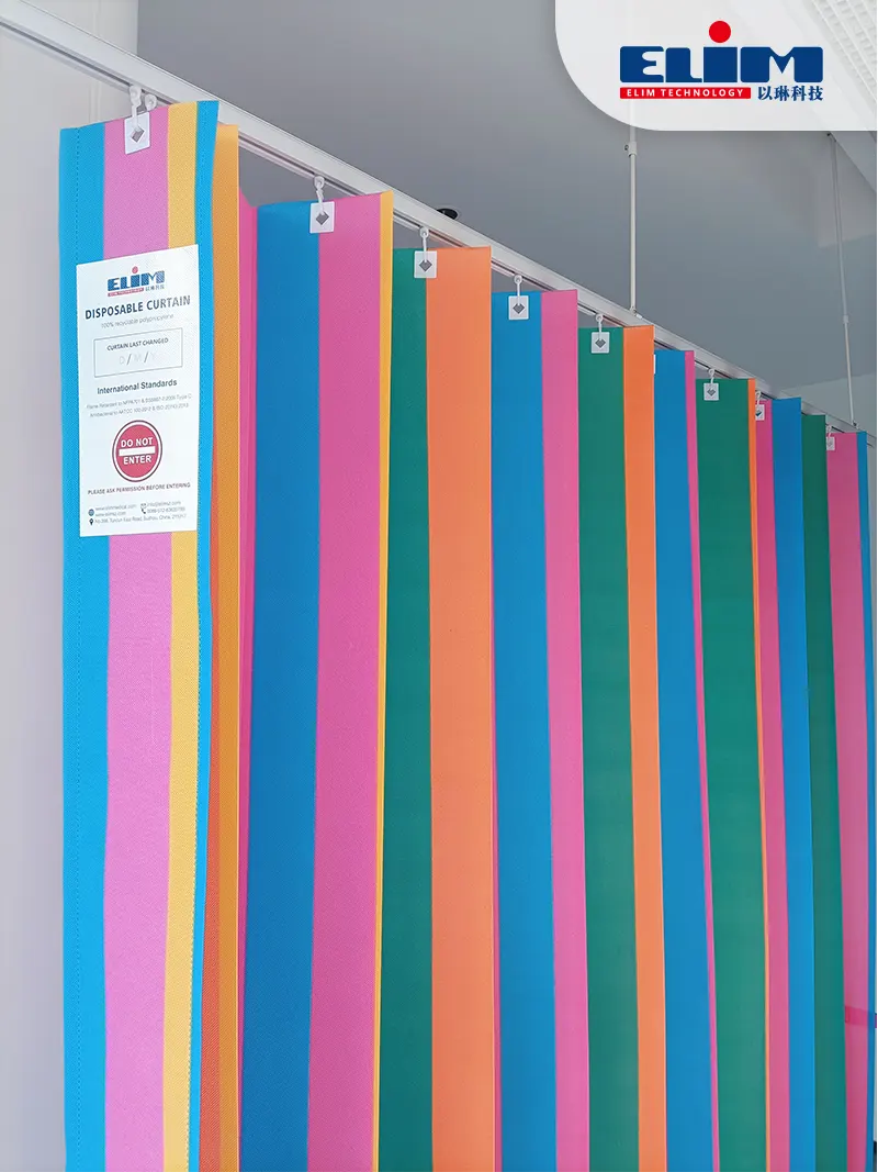 Rideaux de quartier pour enfants jetables